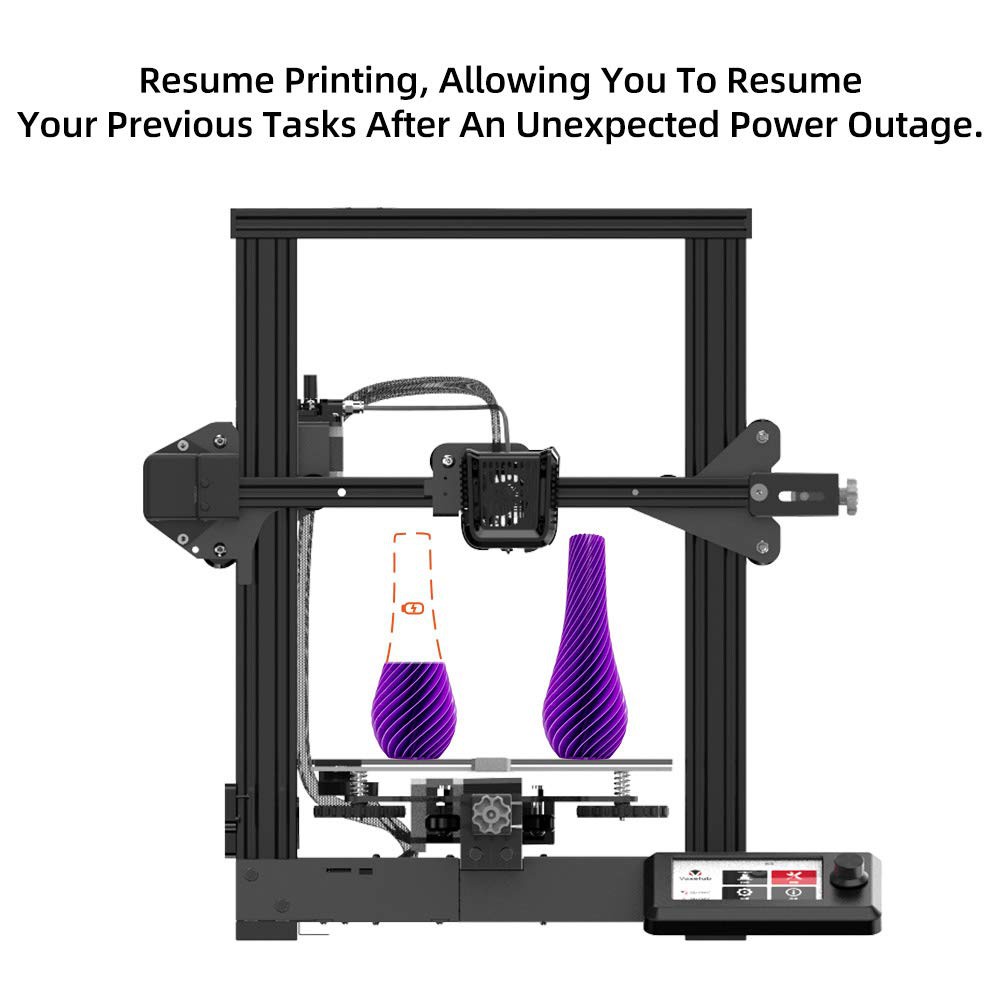 Voxelab Aquila 3D Printer/ Máy in 3D Aquila khổ in 220x220x250 mm