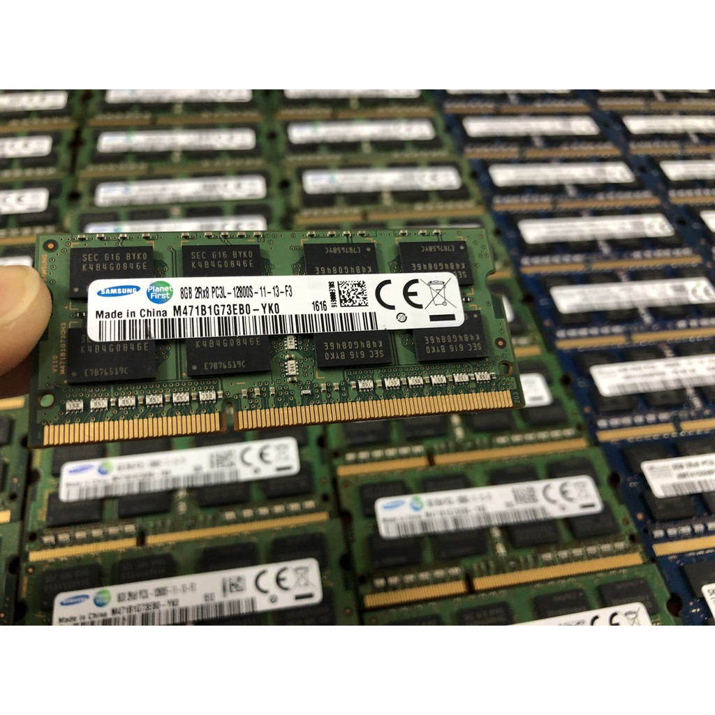 ✔️ RAM Laptop Samsung Hynix 8GB DDR3 Bus 1600MHz PC3L-12800 1.35V Dùng Cho MacBook Máy Tính Xách Tay Bh 3 Năm