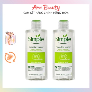 (New) Tẩy Trang Cho Da Nhạy Cảm Simple Micellar Cleansing Water
