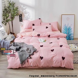 set ĐŨI TYM ĐEN TO bộ Chăn Ga Gối ĐŨI TC dày 4 món nhập khẩu 100% kiểu HÀN QUỐC
