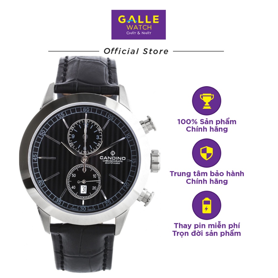 Đồng hồ Nam Candino C4505/4 - Xuất xứ Thụy Sĩ - Phân phối độc quyền Galle Watch