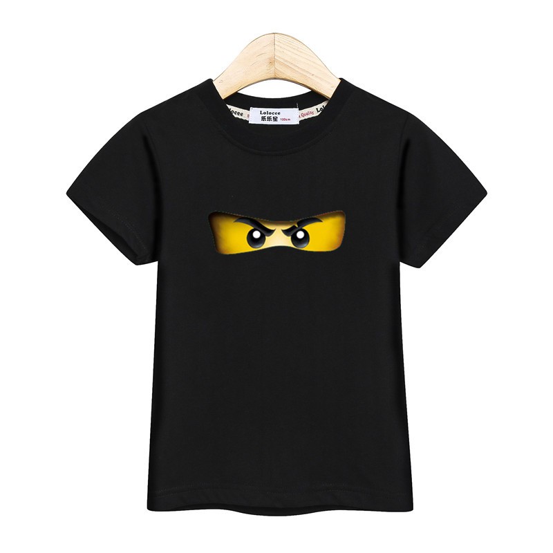 Áo Thun Ngắn Tay In Hình Ninjago Cho Bé Trai Kid boys short sleeve tshirt