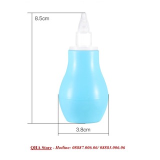 Ống hút mũi, vệ sinh mũi cho bé
