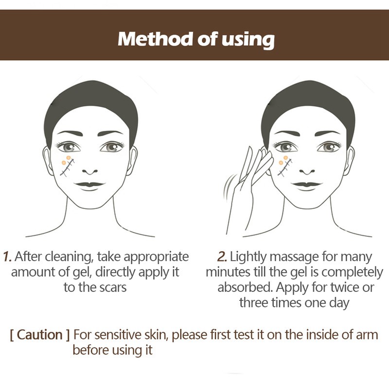 Gel Cá Sấu Hỗ trợ giảm sẹo Mụn Làm Sáng Da 20g