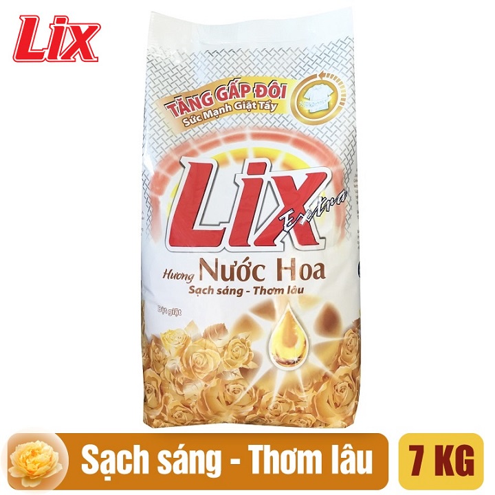 Bột giặt Lix Extra hương nước hoa 7Kg (EH070)