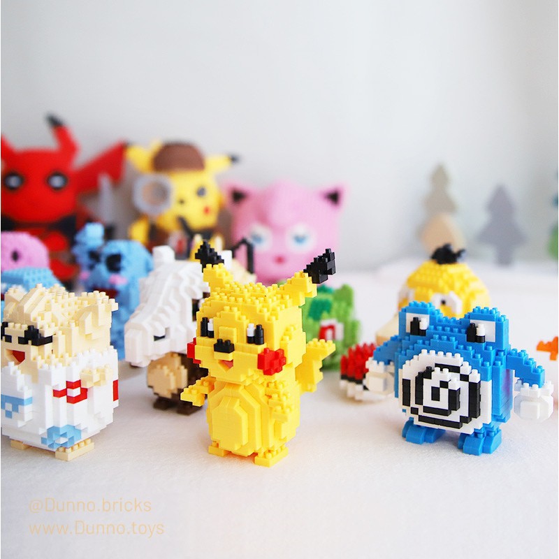 Mô hình Lắp ráp Lego Thần thú Poke Ball 20 Mẫu nhóm B - Nhân Vật Hoạt hình Cute