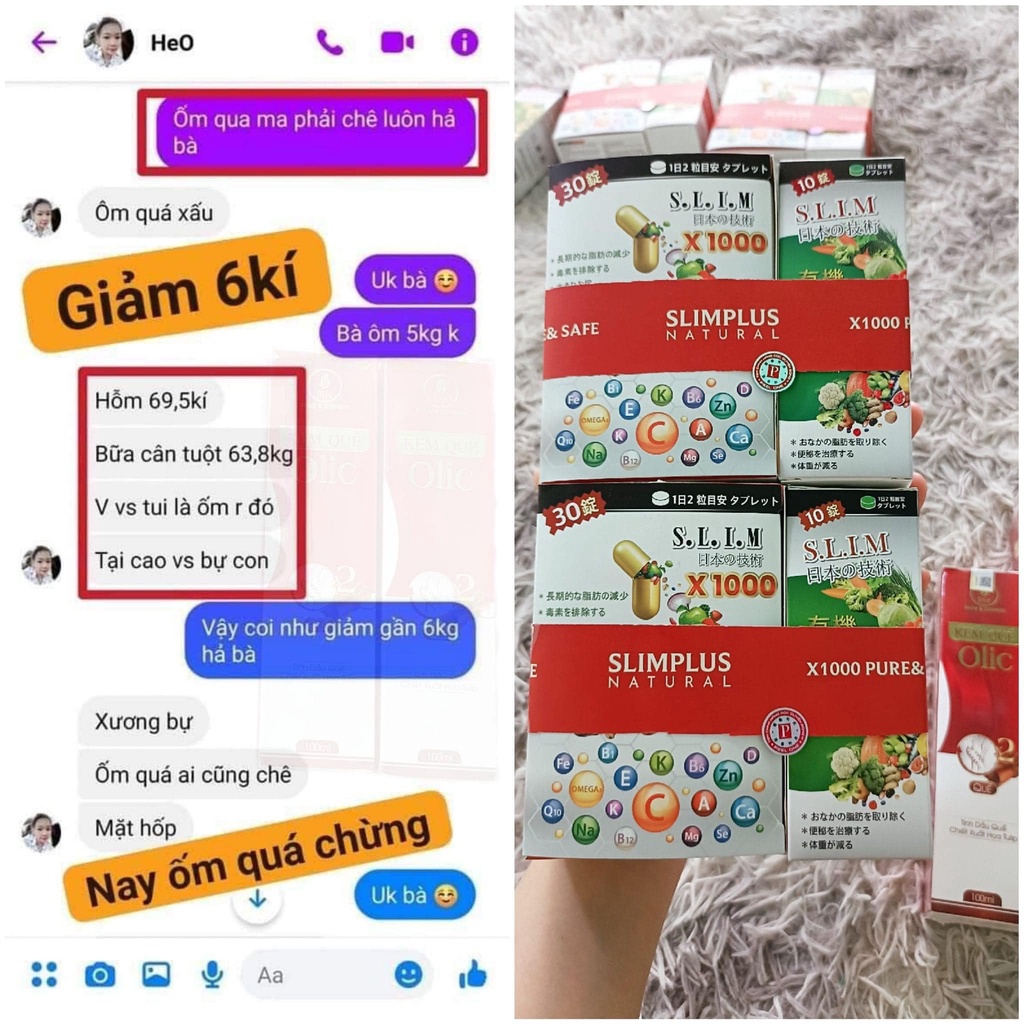 Giảm Cân Slim x1000