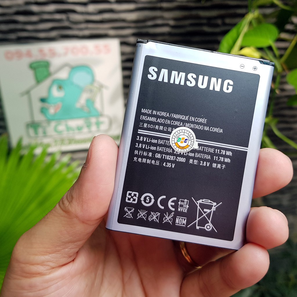 [Ảnh Thật] Pin Samsung Note 2 EB595675LU 3100 mAh Loại 1