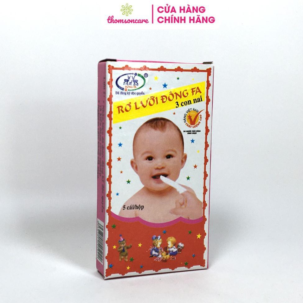 [Chính Hãng] Gạc rơ lưỡi Đông Pha - vệ sinh răng miệng nướu cho trẻ tưa lưỡi - an toàn - Combo 50 chiếc tiệt trùng
