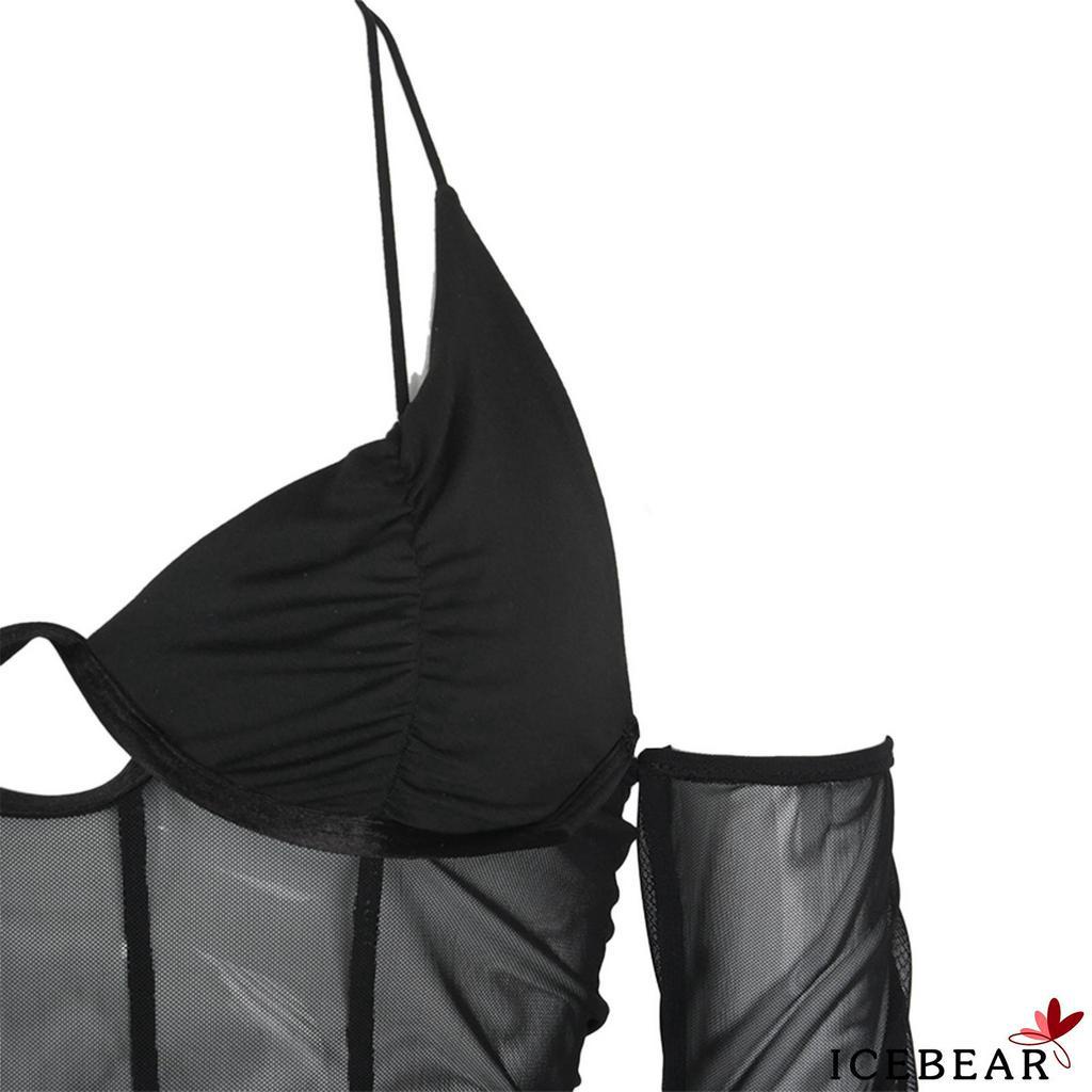 Áo Kiểu Nữ Dài Tay Cổ Chữ V Hở Lưng Quyến Rũ