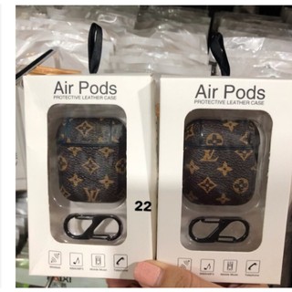 Bao da tai nghe airpods thường , Airpods Pro,1 ,2,3 LV thời trang, bền, đẹp, giá rẻ Kèm móc treo