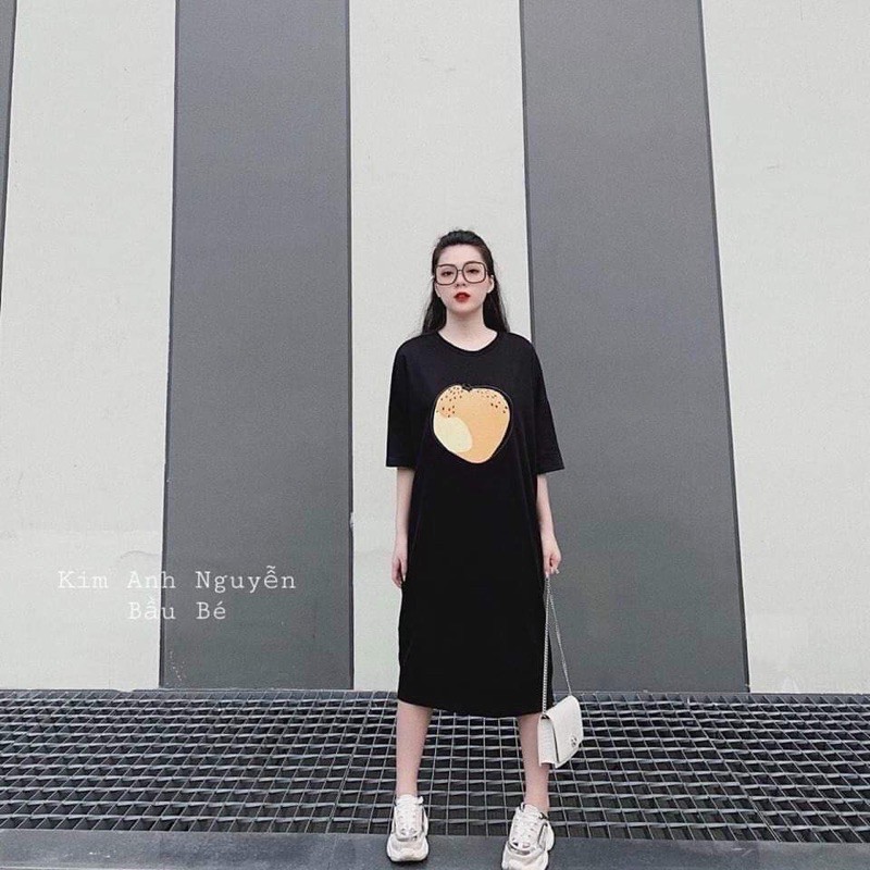 Áo thụng hoạ tiết hoa quả diện ở nhà hay đi chơi đều đc ạ (TL8800) | BigBuy360 - bigbuy360.vn