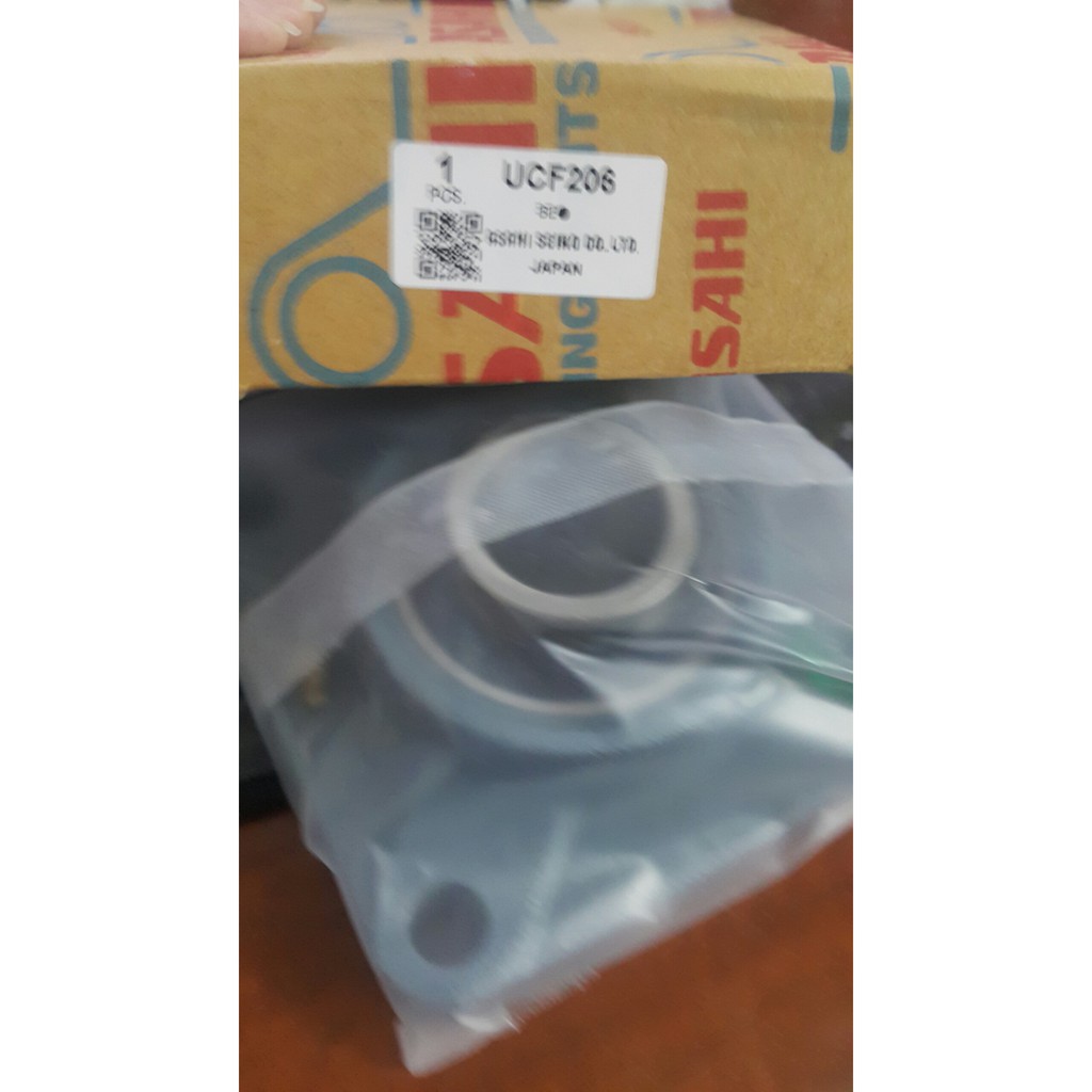 GỐI ĐỠ VÒNG BI UCF206 ASAHI ( JAPAN - NHẬT ) | BigBuy360 - bigbuy360.vn