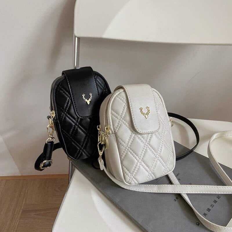 Túi điện thoại hươu 👜 Mẫu đeo chéo size nhỏ / Đựng điện thoại, giấy tờ . mẫu mới nhất 2021🧳 Túi xách giá rẻ
