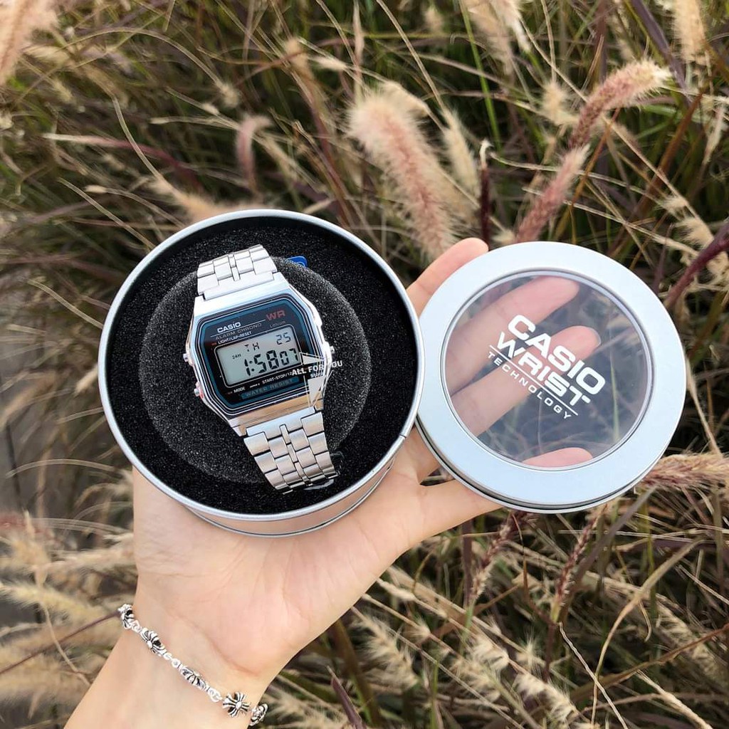 Đồng hồ Nam nữ Casio A159 thể thao cổ điển sang trọng chống nước - ME_WATCH - Hàng mới về