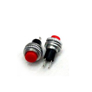 Nút Nhấn Đề 10MM Núm Xanh, Đỏ
