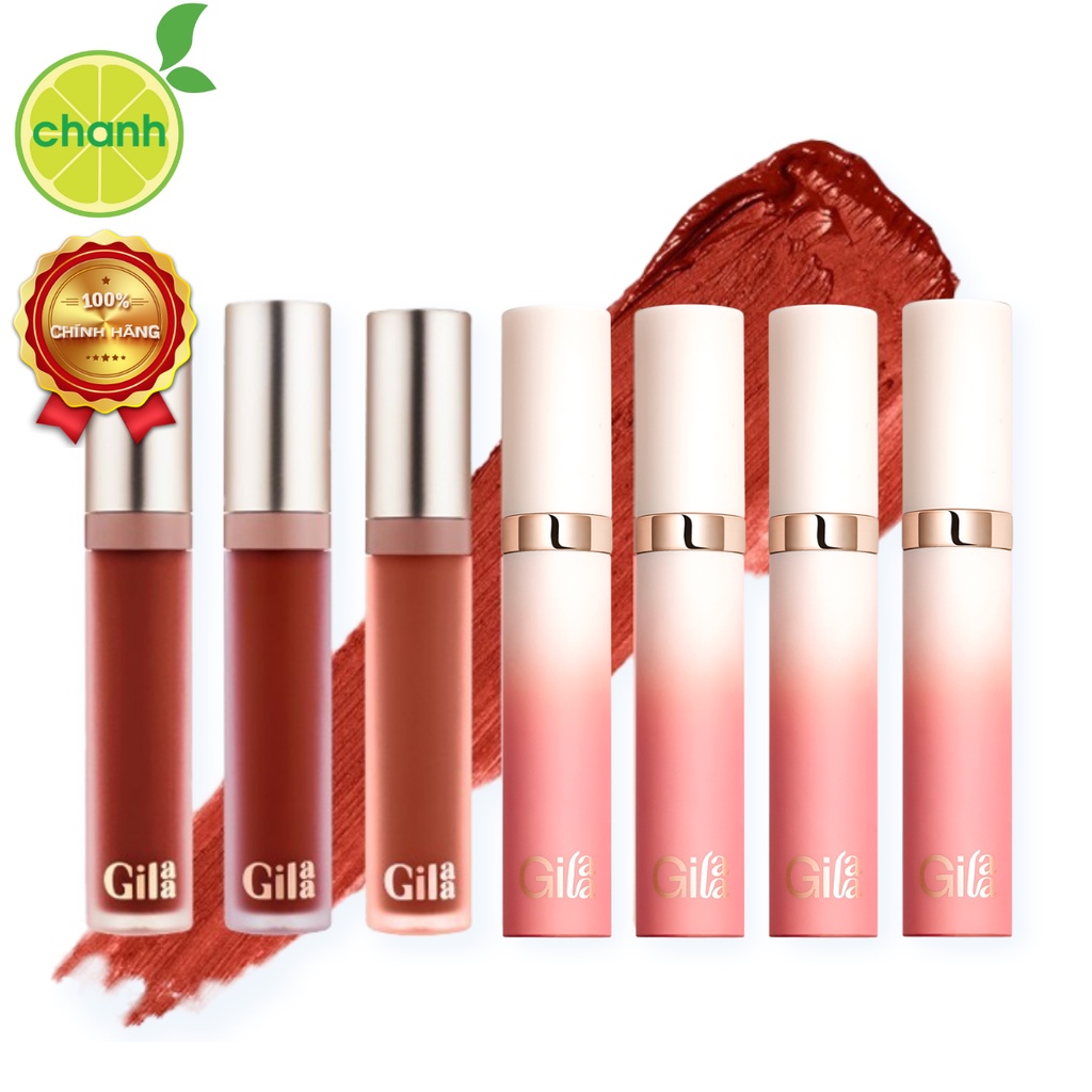 Son kem lì Glanrr Q x Gilaa long wear lip cream 5g