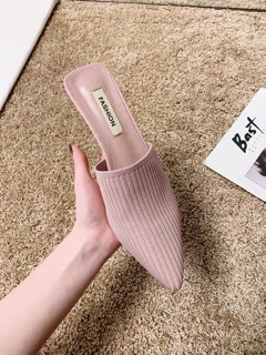 Giầy sục cao gót quai chun [ hàng order]
