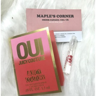 nước hoa OUI JUICY COUTURE 1.5ml