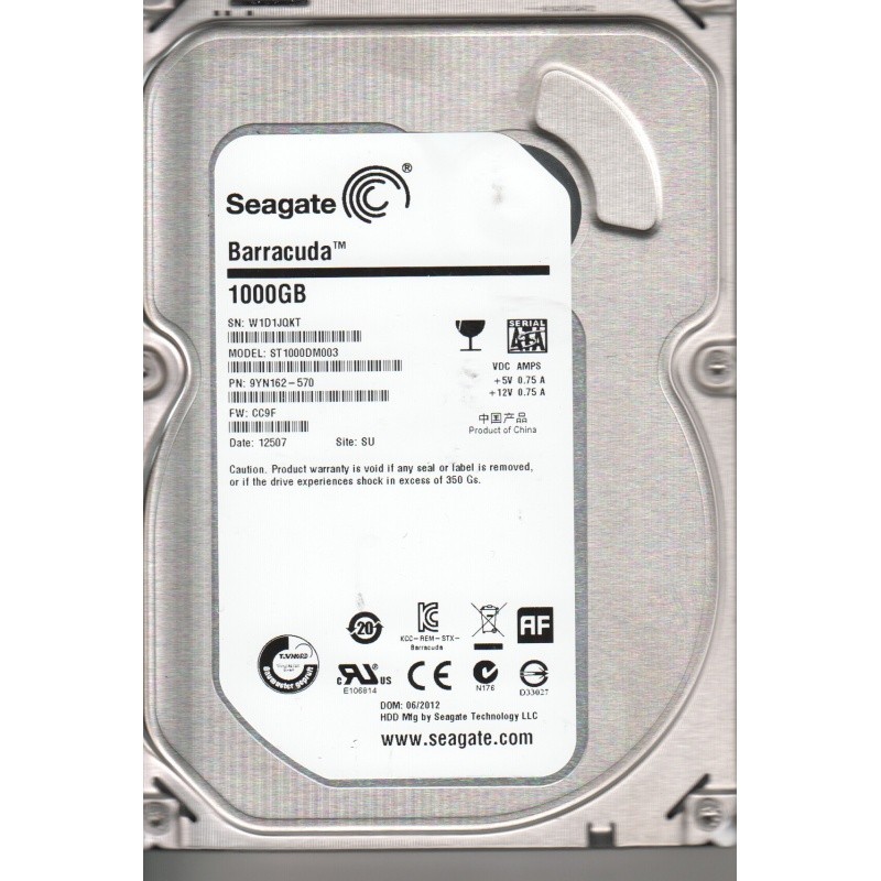 Ổ cứng seagate 1TB NEW bảo hành 1 năm