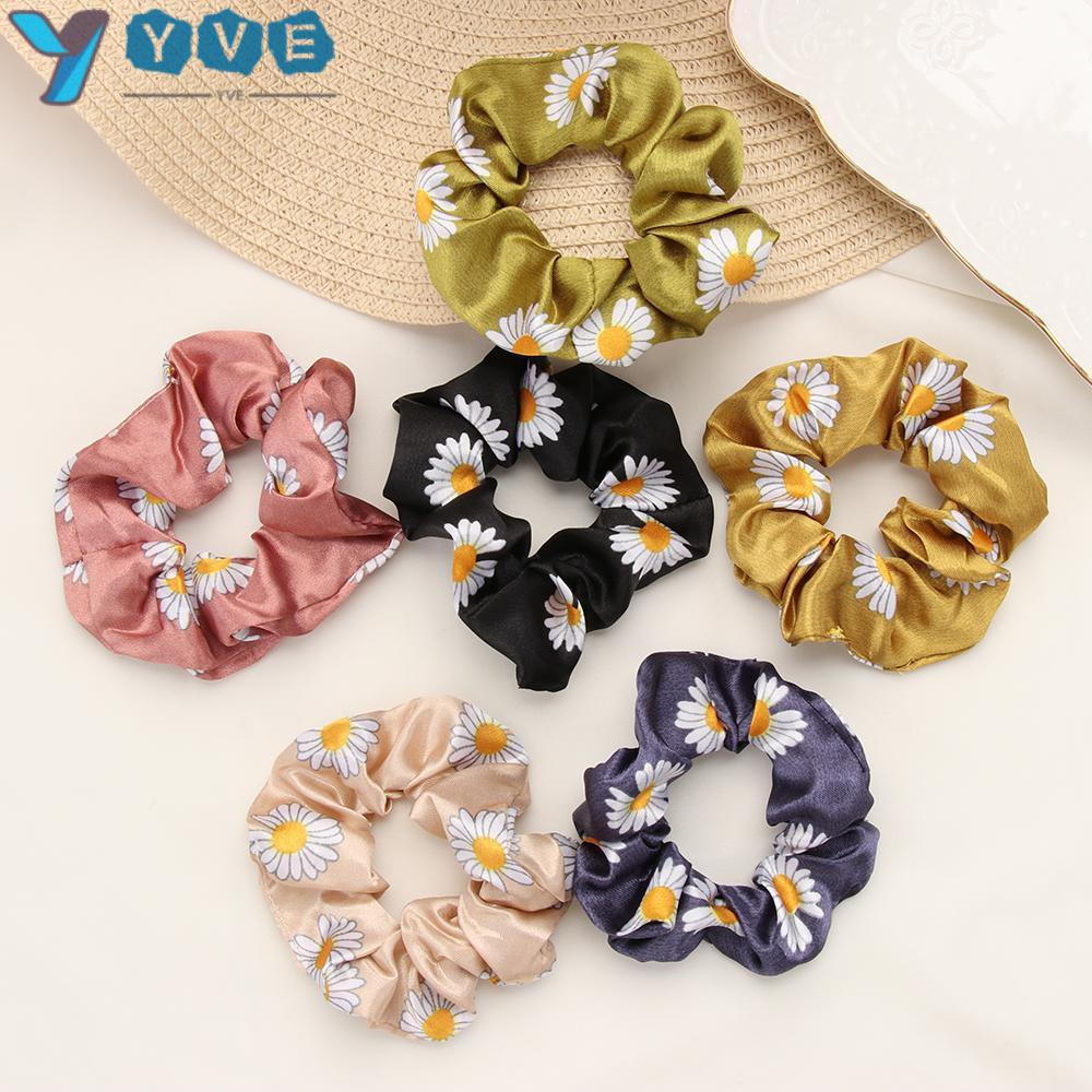 Dây Buộc Tóc Đính Hoa Cúc Xinh Xắn