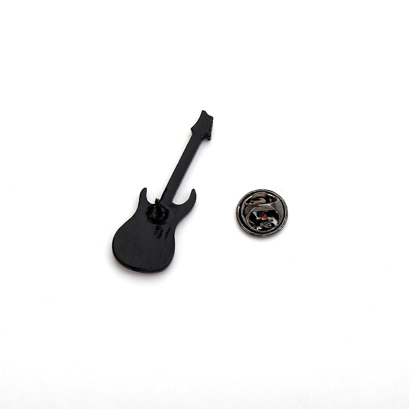 Ghim Cài Áo Hình Nhạc Cụ Guitar Ukulele Violin Tráng Men 5 Kiểu Dáng Dành Cho Bạn Bè