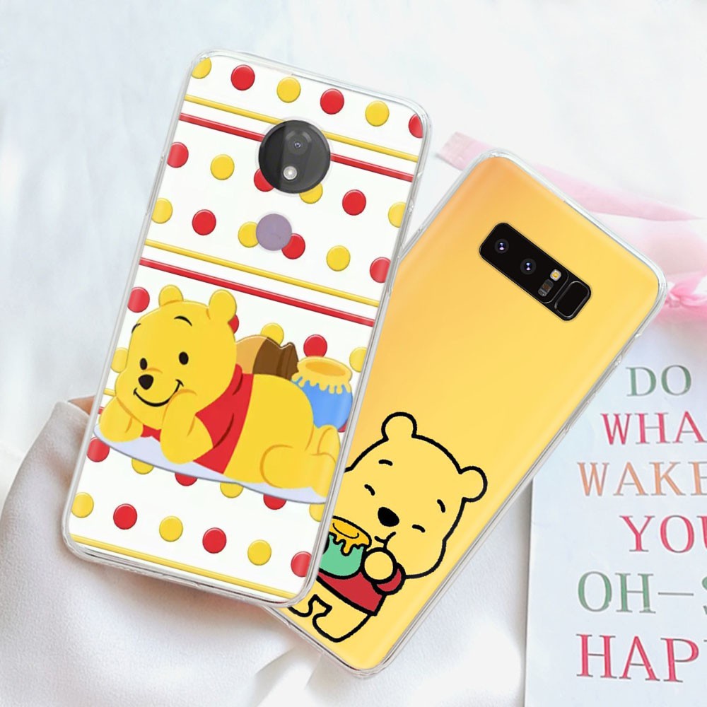 Ốp Điện Thoại Trong Suốt Hình Winnie Pooh Ty142 Cho Vivo Y5S Y51S Y69 Y70S Y85 Y89 V3 Max V5 V5S V19 Neo U3 Nex 3