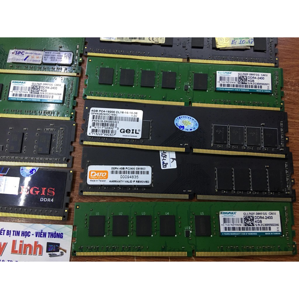 Ram 4G DDR4/2400 Kingmax và các loại không tản nhiệt | WebRaoVat - webraovat.net.vn
