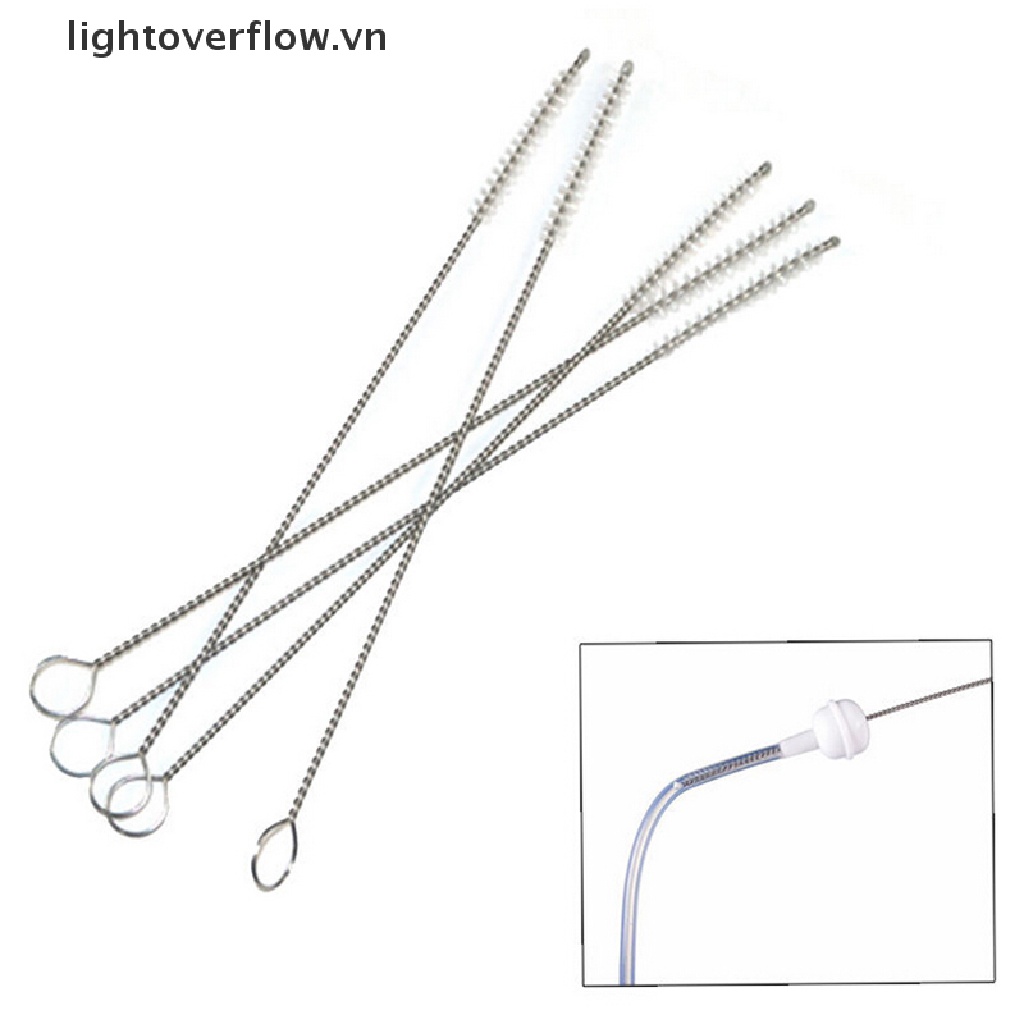 1 Cọ Vệ Sinh Ống Hút Bằng Thép Không Gỉ 17cm  1 Cọ Vệ Sinh Ống Hút Bằng Thép Không Gỉ AC26  1 Cái