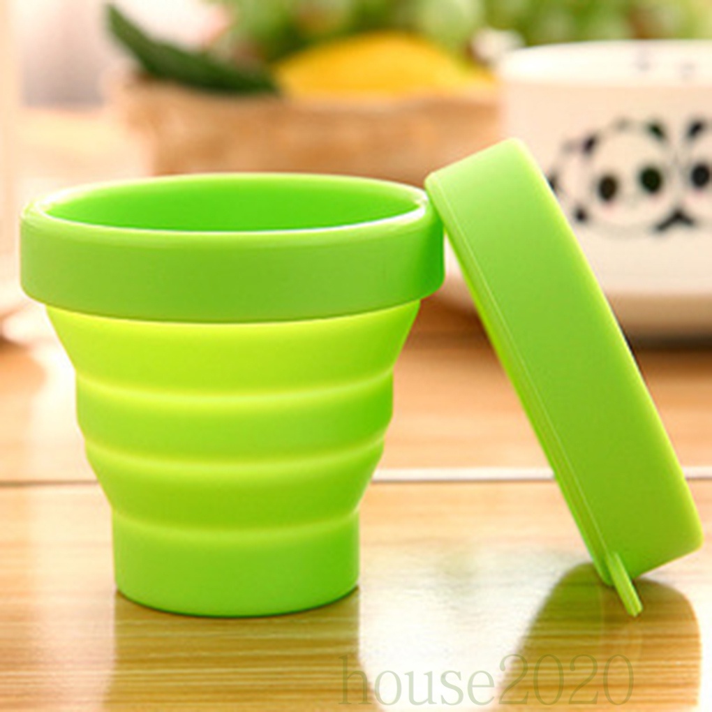 Cốc silicon gập gọn tiện lợi mang theo khi đi du lịch cắm trại 2020