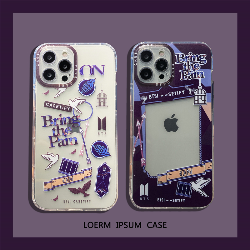 Fashion Korea BTS Phone Case for SAMSUNG A51 A71 M51 A81 A91 A70 A32 5G A52 4G/5G A72 4G/5G Casetify Shockproof Transparent Soft TPU Cover | BigBuy360 - bigbuy360.vn