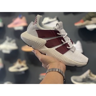 Giày thể thao sneaker pro trắng kẻ đỏ mận (full box)