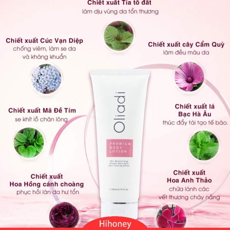 ✅ BODY Oliadi 👍 [CHÍNH HÃNG] ❤️ 👍[Freeship] ❤️ OLIADI PREMIUM BODY LOTION GIÚP DA TRẮNG HỒNG | BigBuy360 - bigbuy360.vn