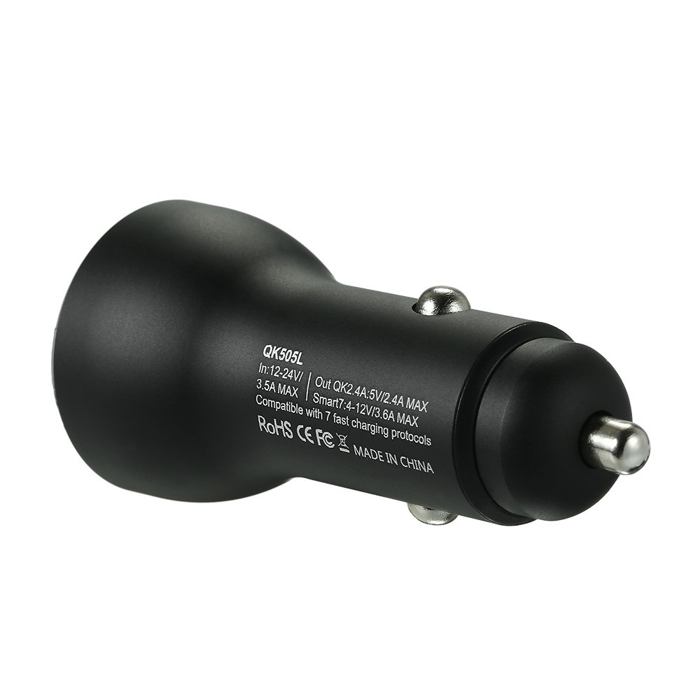 Củ Sạc Nhanh Dc10-32V Qk505L Dual Usb Fcp Qc3.0