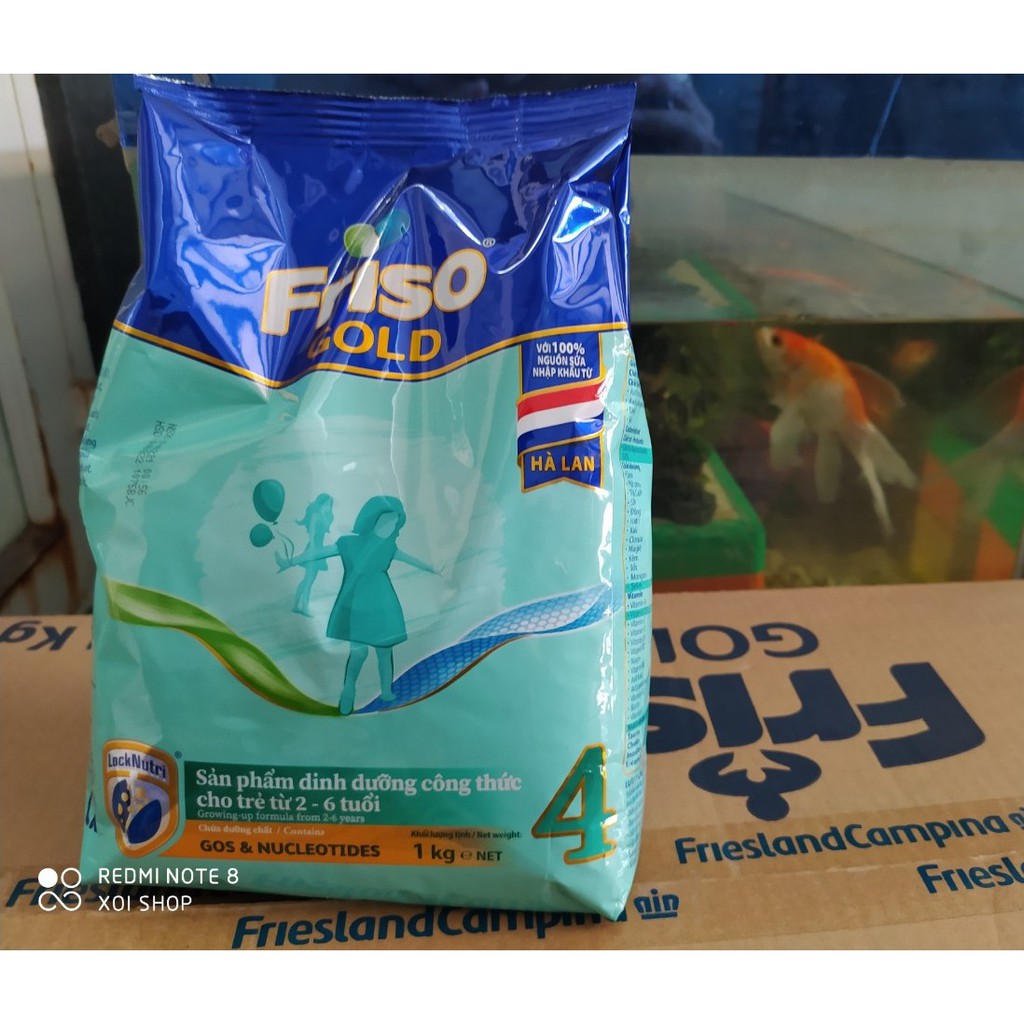 💥Freeship💥[COMBO 2 TÚI] SỮA FRISO GOLD 4 TÚI 1KG CẢI TIẾN