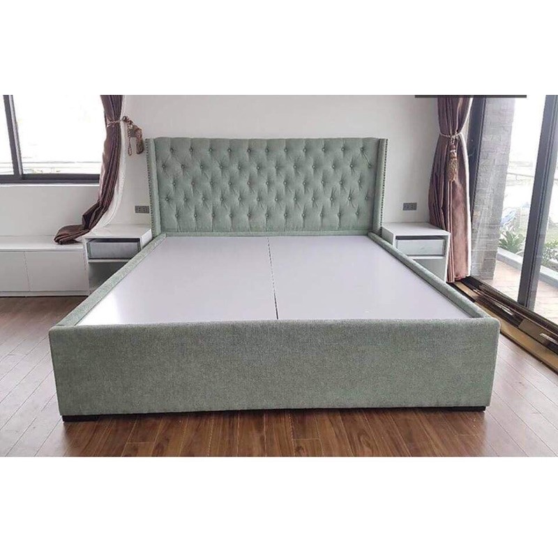 Giường sofa vải nỉ , da