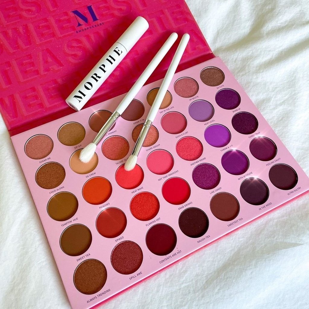 Bảng phấn mắt 35 ô mới nhà Morphe 35T Sweetest Tea