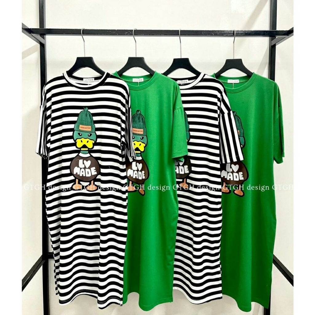 Váy Bầu, Đầm Bầu Thiết Kế Dáng Suông Chất Cotton Thấm Hút Mồ Hôi A071 Lin Store66