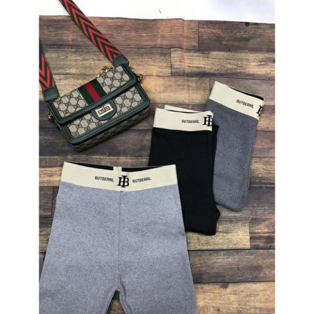 Quần Legging Nữ Cạp Chữ M Chất Cotton Tăm Thon Gọn Thời Trang Mẫu Mới
