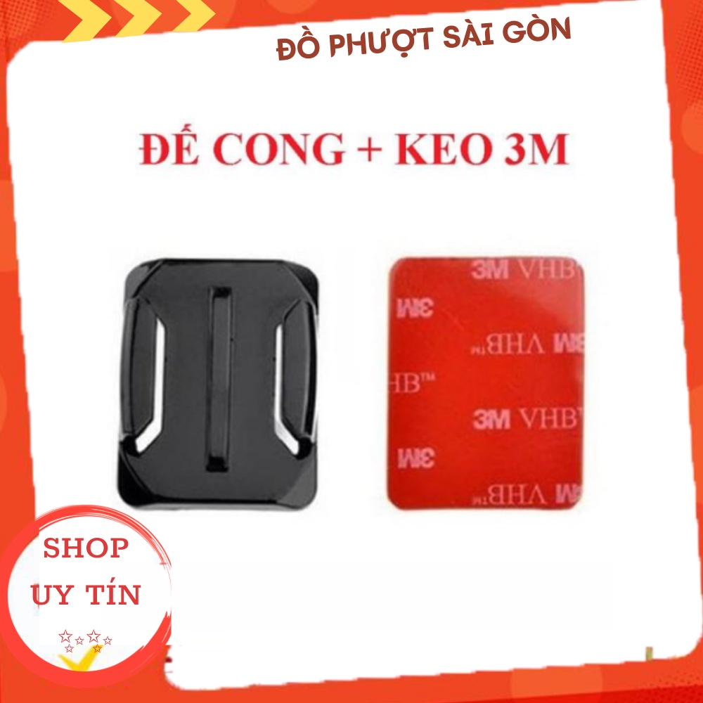 Combo 2 Món Keo 3M + Đế Cong Camera Hành Trình