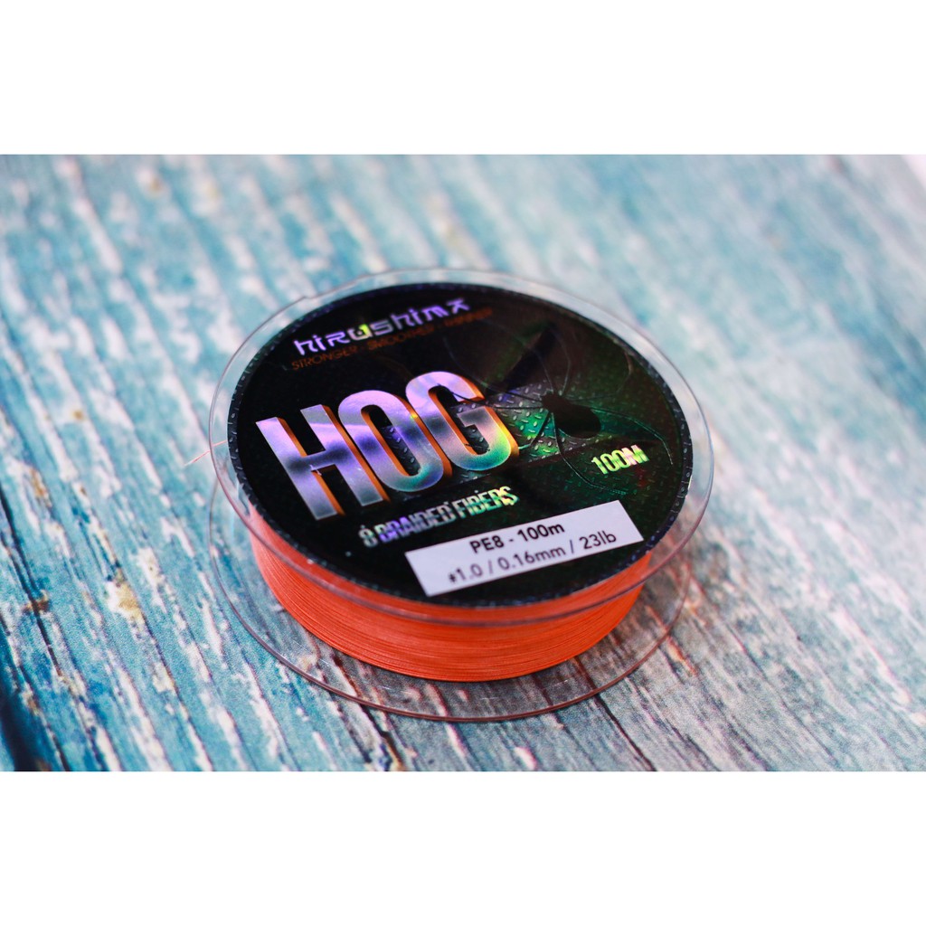 Dây pe Hog OR câu cá siêu bền chính hãng Hirushima HKN Fishing