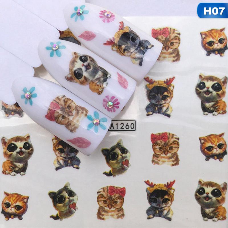 1 Tờ 1 Tấm Sticker Dán Móng Nghệ Thuật