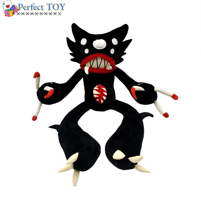 Búp bê thú nhồi bông hình nhân vật Huggy Wuggy hoạt hình vải lông ngắn mềm mại làm quà tặng cho bé
