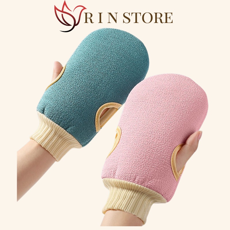 Bông Tắm Tẩy Tế Bào Chết Bông Tắm Kì Ghét Cọ Lụng, 2 Mặt Siêu Mềm Tiền ích RIN