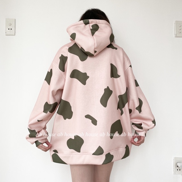 Áo Hoodie Nỉ Bông Bò Sữa MILK COW HOODIE (Ảnh Thật) | BigBuy360 - bigbuy360.vn