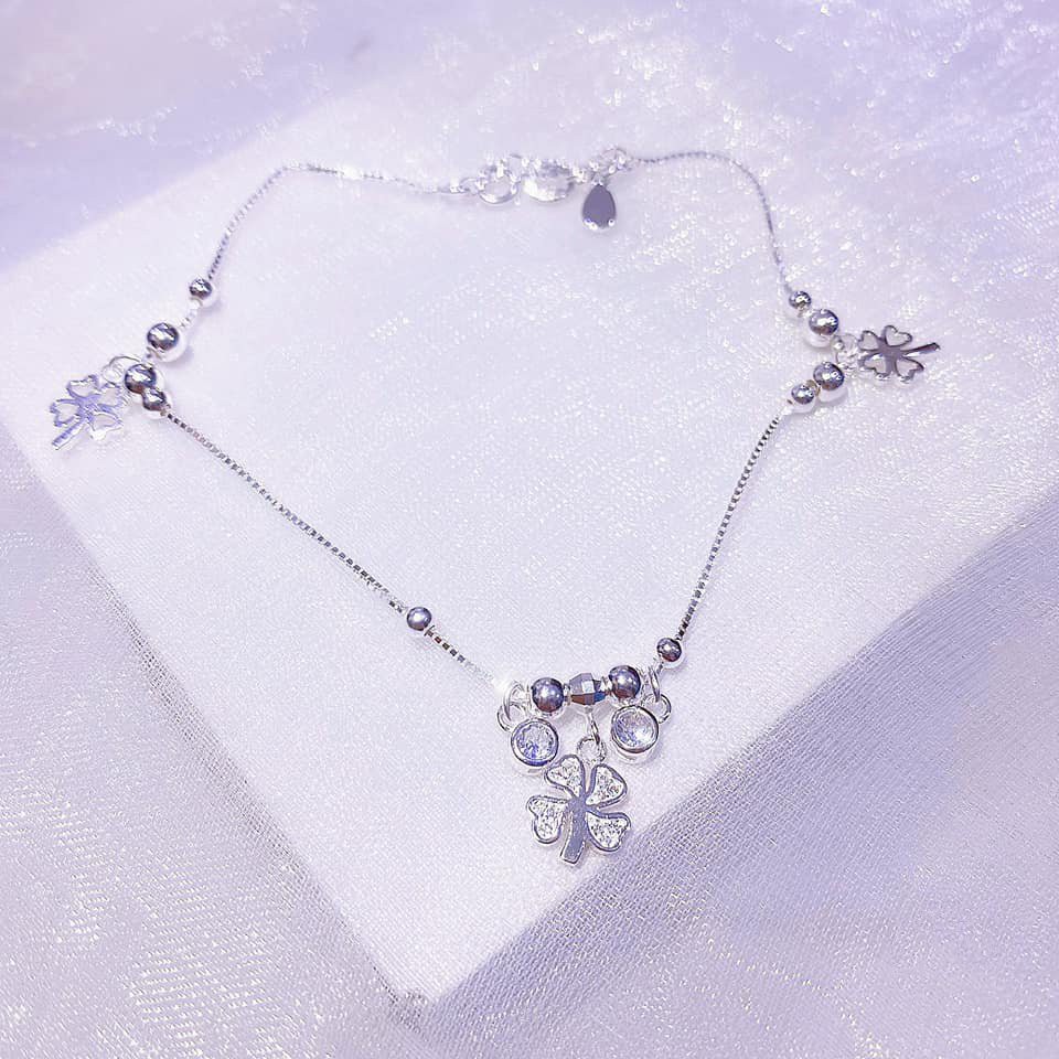 Lắc Chân Bướm Chuẩn Bạc Ta 100% Cao Cấp Không Phai Màu | BigBuy360 - bigbuy360.vn