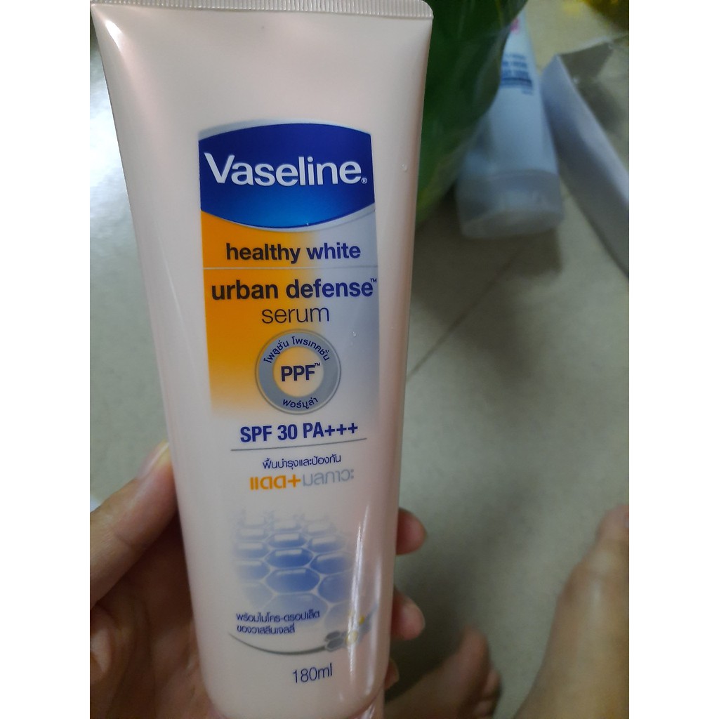 COMBO 2 tuýp Vaseline Serum dưỡng da Healthy White Urban Defense Serum SPF30 PA+++