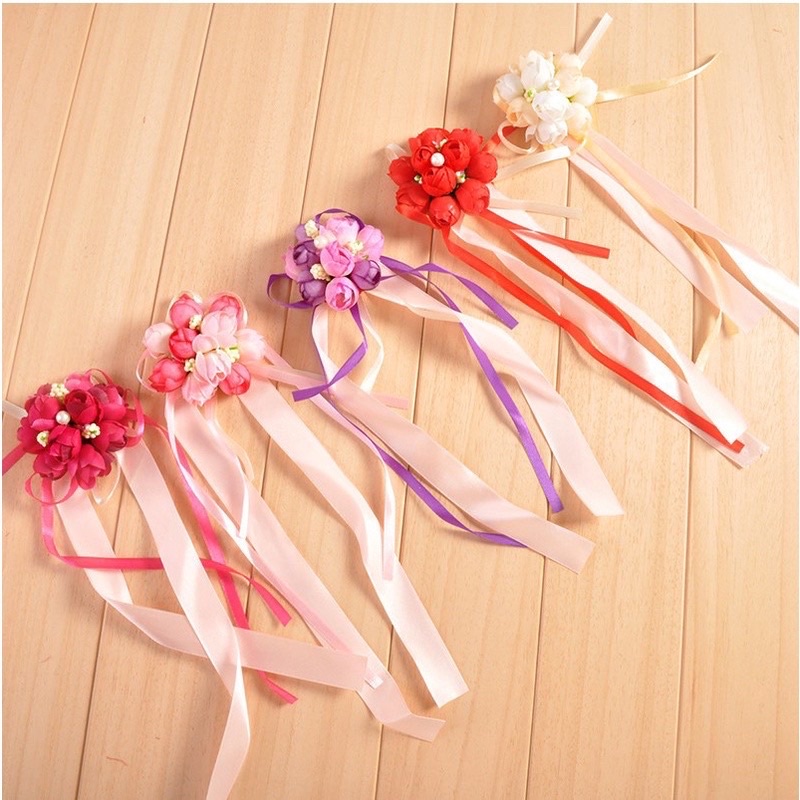 🌸🌸Vòng hoa đeo cổ tay cô dâu, phụ dâu trong ngày cưới 🌸🌸