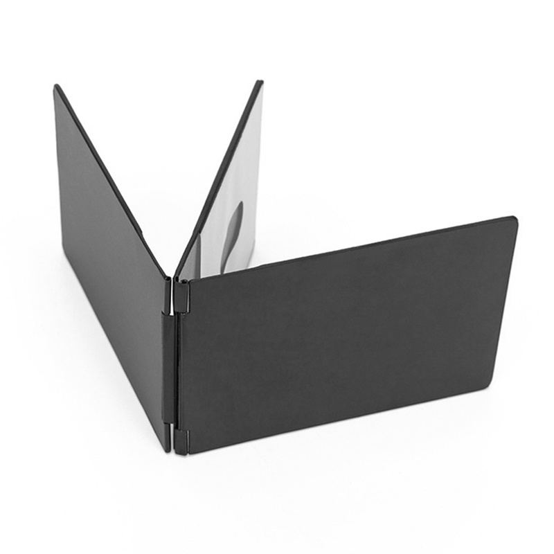 Ví Đựng Bằng Lái Xe / Thẻ ID Bằng Kim Loại Siêu Mỏng Màu Đen