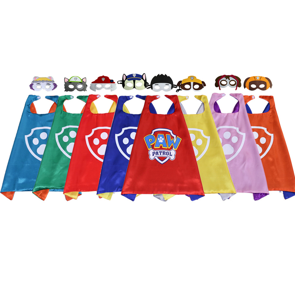 Mặt nạ và khăn choàng hóa trang nhân vật Ryder Chase Marshall Ruby Skye Zuma trong phim Paw Patrol